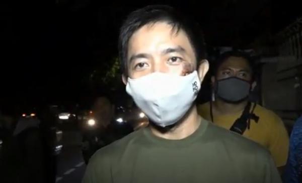 Korban Begal di Kembangan, Hendra (Foto: iNews/Miftahul Ghani)