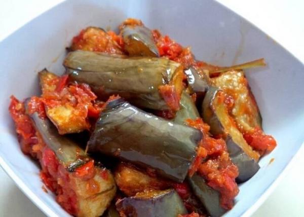 Resep Sambal Terong Teri Jeletot (Foto: Instagram IG@reseppraktisharian)