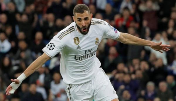 4 Karim Benzema Striker Real Madrid, Karim Benzema (Foto: AS)