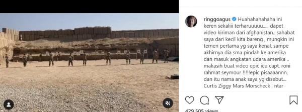 Ringgo Agus Sebut Nama Anak