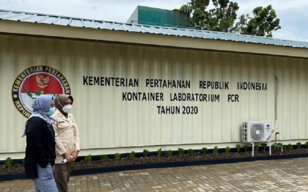 Laboratorium PCR RS Kartika Husada di Kabupaten Kubu Raya, Kalimantan Barat. (Antara)