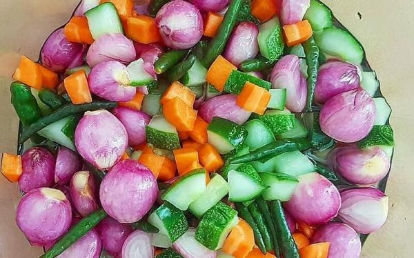 Cara Membuat Acar Bawang (Foto: IG@yscooking)