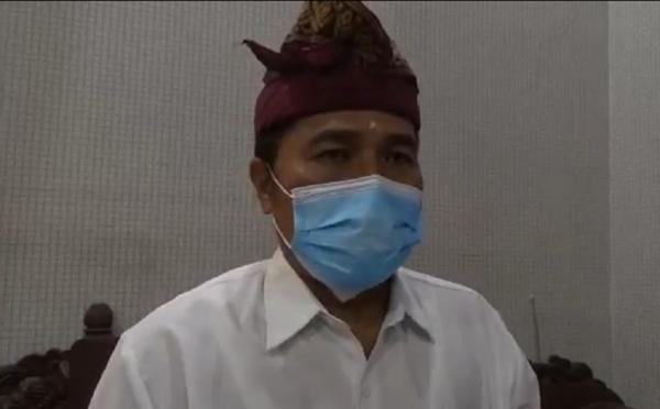 Juru Bicara Gugus Tugas Covid-19 Denpasar, I Dewa Gede Rai. (iNews.id/Aris Wiyanto)
