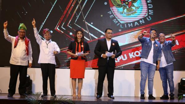 KPU Medan Putar Video di Debat Kedua Pilkada Medan