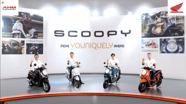 Honda Scoopy Terbaru Meluncur Dibanderol mulai Rp19,95 ...