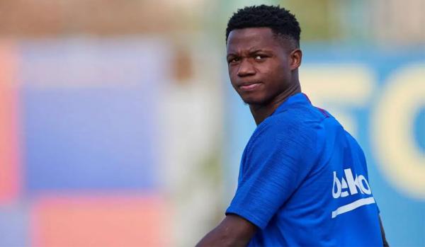Ansu Fati - 1 Striker Barcelona, Ansu Fati (Foto: Dok Barcelona)