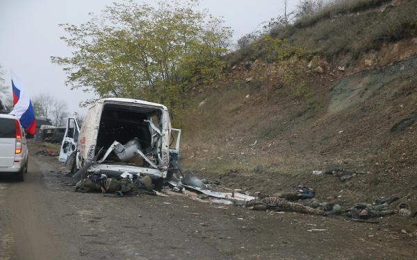 Nagorno 2 Mayat terlantar di wilayah Nagorno-Karabakh. (foto: AFP)