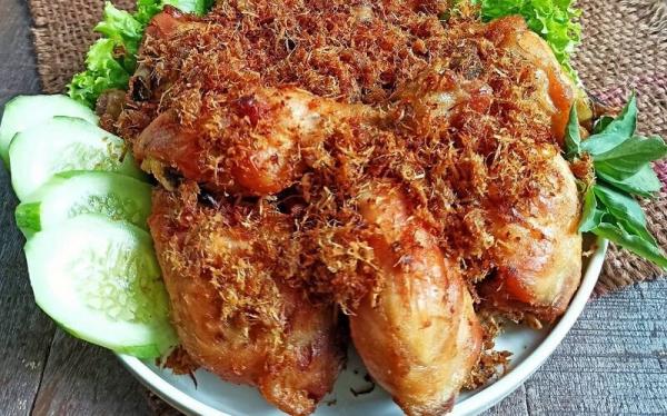 Resep Ayam Goreng Lengkuas Rempah (Foto: IG@dhiahoddie)