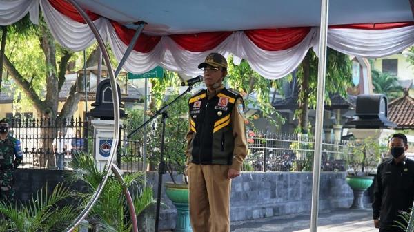 Tangkapan layar video ritual pemanggilan arwah di Pemalang, Jateng, yang viral di media sosial.