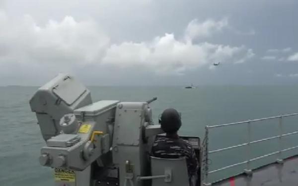 TNI AL Kerahkan 9 Kapal Perang dan Pesawat Udara untuk Latihan di Laut Natuna Selatan