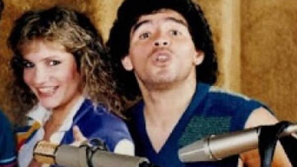 Maradona Lucia Galan Diego Maradona sempat memacari Lucia Galan. (Foto: belgranoherald)