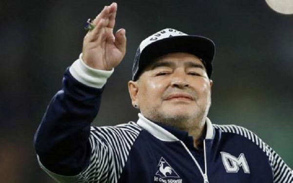 Maradona meninggal egenda sepakbola Argentina, Diego Armando Maradona, meninggal dunia pada Rabu (25/11/2020) malam WIB. (Foto: Istimewa)