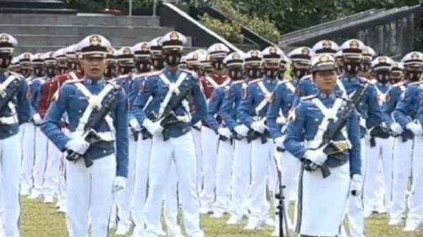 Ahmad Ridho saat acara Wisuda Prajurit Taruna Akademi Angkatan Laut, Jumat (27/11/2020). (Foto: iNews/Ulil Amri)