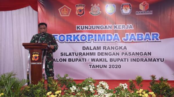 Pangdam III/Siliwangi Mayjen TNI Nugroho Budi Wiryanto saat memberikan sambutan. (Foto: Pendam Siliwangi)