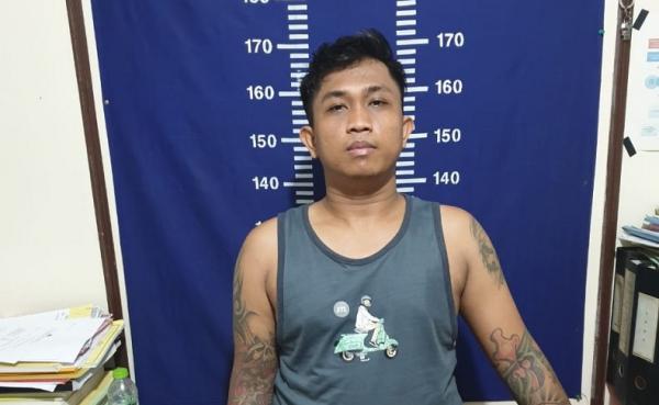 Salah satu polisi gadungan Salah satu polisi gadungan di Bekasi (Foto: Istimewa)