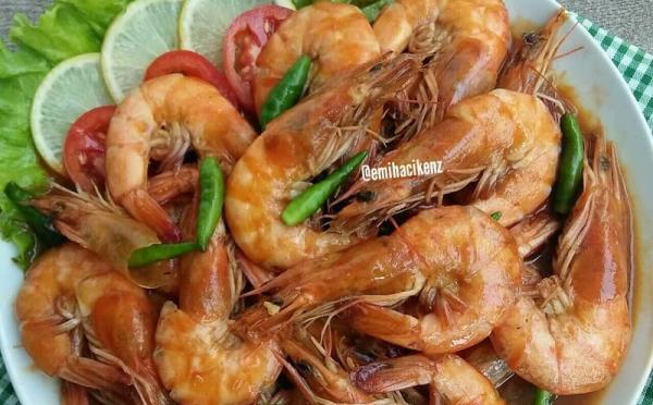 Resep Udang Asam Manis Jagung (Foto: Instagram IG@emihacikenz)