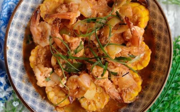 Resep Udang Saus Padang Telur Puyuh (Foto: Instagram IG@sulinda.tan)