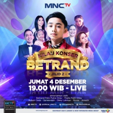 Betrand Peto Konser