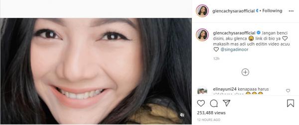 Glenca Bikin Kesal Netizen