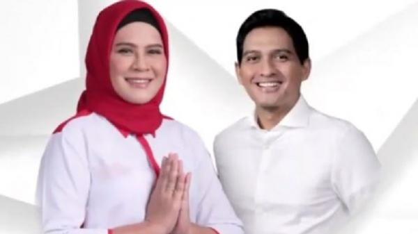 Lucky Hakim yang maju jadi Calon Wakil Bupati (Cawabup) di Pilbup Indramayu 2020 berpasangan dengan Calon Bupati Nina Agustina (Foto: Instagram luckyhakimofficial)
