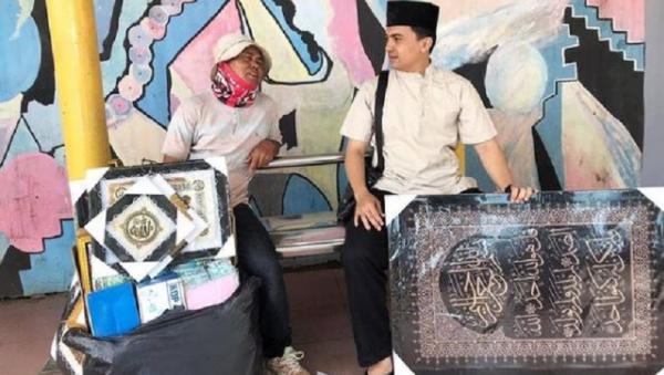 Sahrul saat beradu akting. (Foto: Instagram)