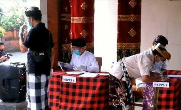 Pilkada serentak Denpasar Pilkada di Denpasar, Bali. (iNews.id/Indira Arri)