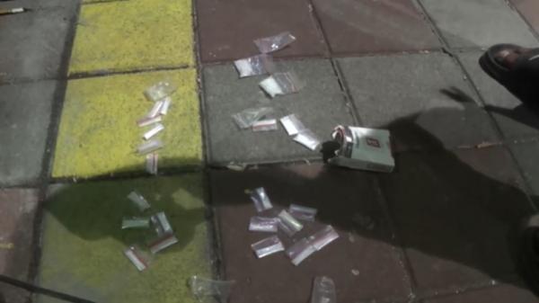 Sabu 23 paket sabu yang diamankan dari bandar sabu di Padang (Budi Sunandar/iNews)