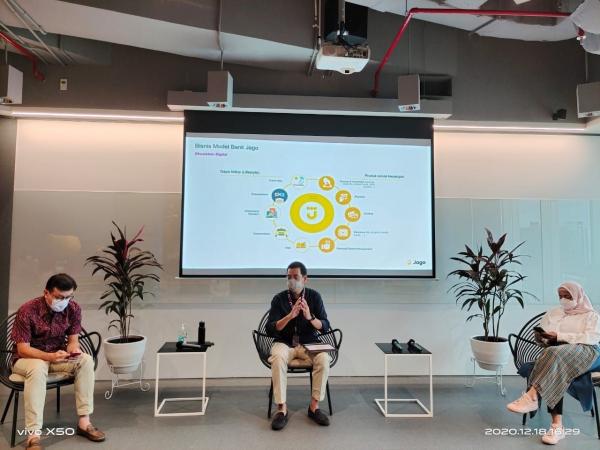 Direktur Utama Bank Jago Kharim Siregar. (Foto: Ist)