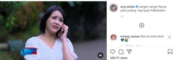 Amanda Manopo Menangis