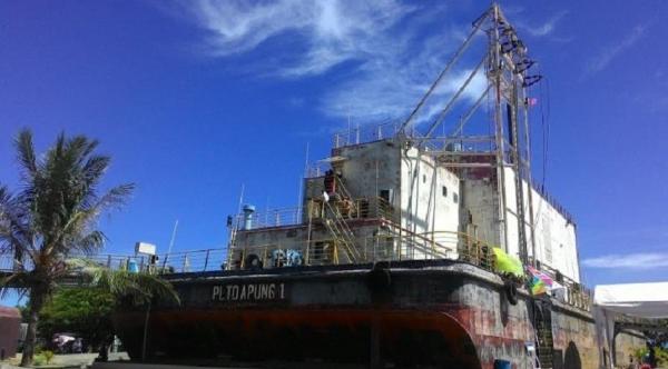 Kapal PLTD Apung 1 yang kini jadi museum di Banda Aceh. (Foto: Salman Mardira/Okezone)