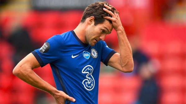 Defender Chelsea Marcos Alonso. (Foto: REUTERS)