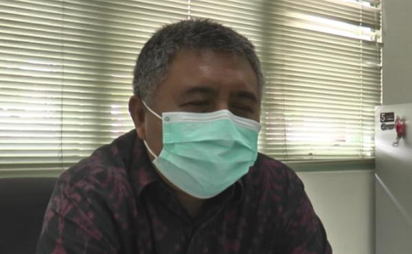 Dokter forensik di RSUP Sanglah, Ida Bagus Alit menyebut ada 32 luka di tubuh korban termasuk 25 luka tusukan senjata tajam. (iNews.id/Muhammad Muhyiddin)