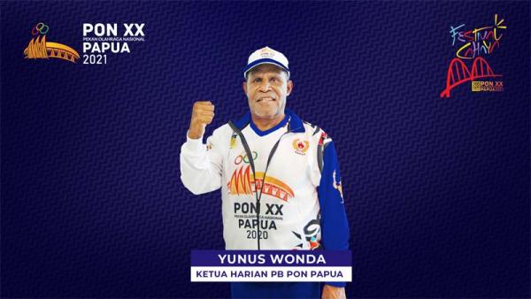 Yunus Wonda, Ketua Harian PB PON Papua. (Foto: PON XX Papua)