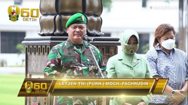 Moch Fahruddin Dispenad Mantan Wakil KSAD Letjen TNI (Purn) Moch Fachruddin. (Foto: Dispenad).