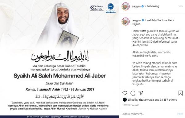 Doa Memohon Ampunan Kepada Allah SWT Syekh Ali JAber