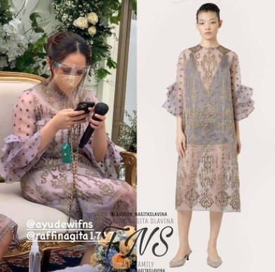 Nagita Slavina Pakai Masker