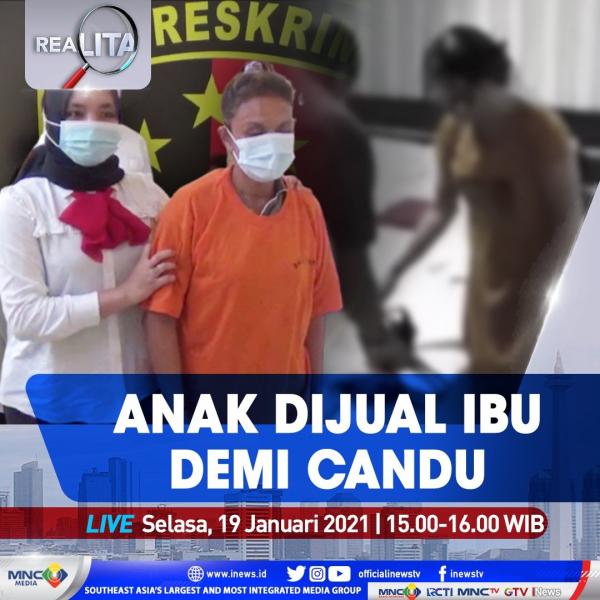 Realita iNews Pukul 15.00 WIB. (Foto iNews).