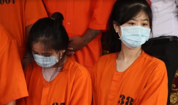 Selebgram Syifa Angel ditangkap Polresta Denpasar karena mengonsumsi narkoba. (Foto: MNC Portal/Chusna Mohammad)