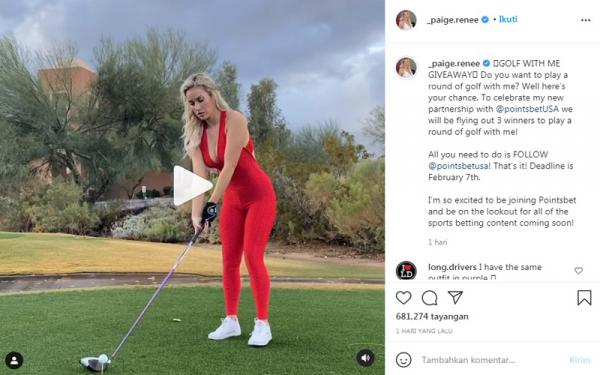 Paige Spiranac Foto: Instagram