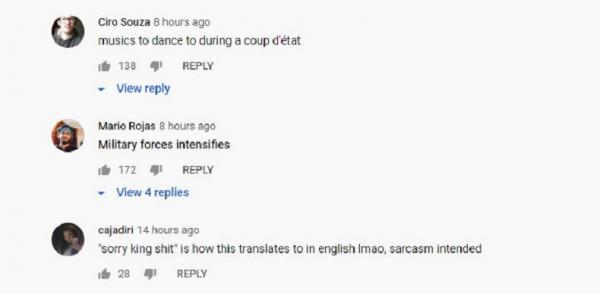 akun Youtube Tian Storm Komentar di akun Youtube Tian Storm (Foto: Tangkapan Layar)