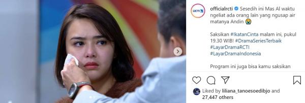 Amanda Manopo Menangis