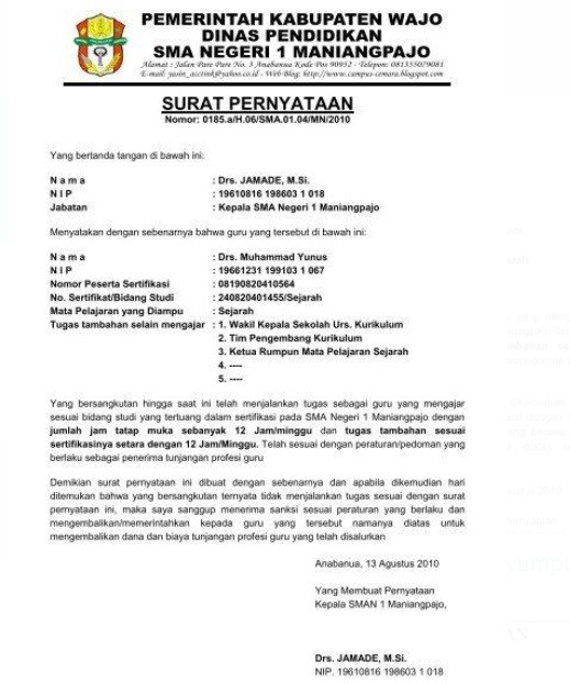 Surat Pernyataan5