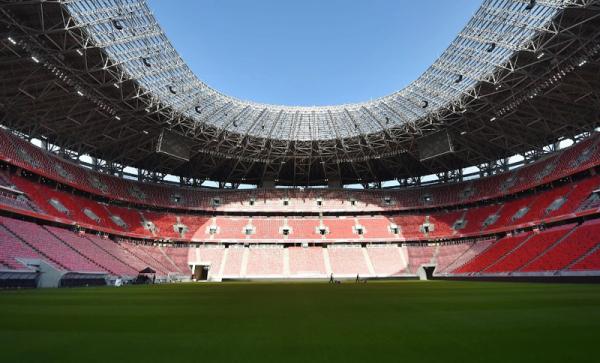 Puskas Arena Duel RB Leipzig kontra Liverpool pada leg pertama babak 16 Besar Liga Champions resmi dipindah ke Puskas Arena, Hungaria. (Foto: UEFA)