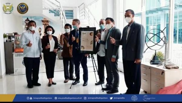 Atase Kerjasama Bahasa Prancis Philippe Grangé (Foto: SMA Pradita Dirgantara)