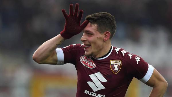 Andrea Belotti Striker Torino Andrea Belotti. (Foto: footballwhispers)