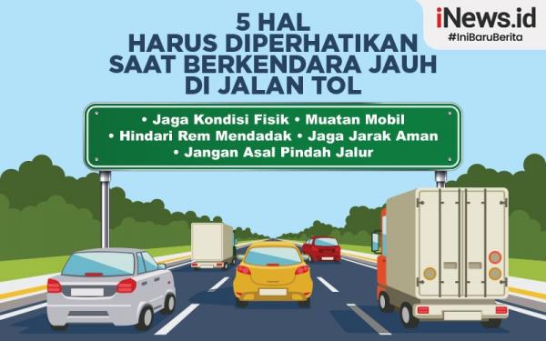 Infografis Tips Berkendara Aman Dan Nyaman Di Jalan Tol