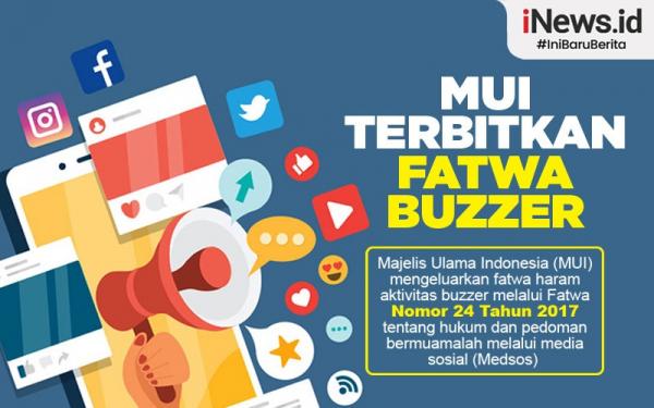 Infografis Fatwa MUI Haramkan Aktivitas Buzzer