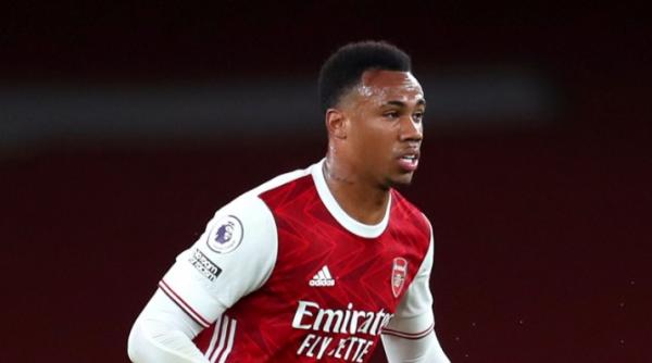 Bek Arsenal Gabriel Magalhaes siaga satu jelang jumpa Manchester City pada laga lanjutan Liga Inggris di Emirates Stadium, Minggu (21/2/2021) malam WIB.