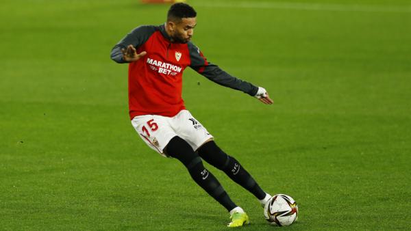 Penggawa Sevilla Youssef En-Nesyri Penggawa Sevilla Youssef En-Nesyri. (Foto: REUTERS)