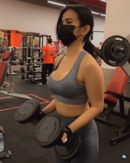 Vania 2 Kondisi banjir Karawang dan Bekasi akibat tanggul jebol melalui pantuan udara. (Foto screenshot video BNPB).